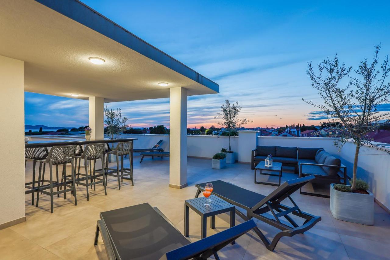 Premium Residence Ventus Rosa - Bora Penthouse Zadar Dış mekan fotoğraf