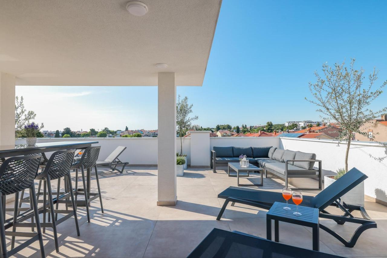 Premium Residence Ventus Rosa - Bora Penthouse Zadar Dış mekan fotoğraf